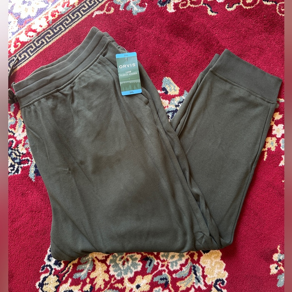 Orvis Luxe Fleece Jogger, Size 3XL